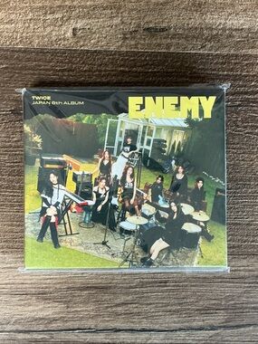 TWICE - ENEMY (Japan 6th Album) CD - Yellow Cover